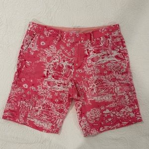 Vintage Lilly Pulitzer hot pink shorts